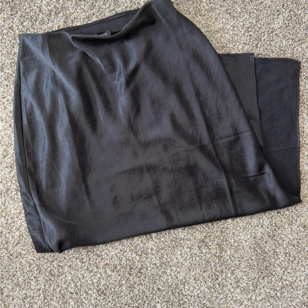 Madewell Satin Maxi Skirt